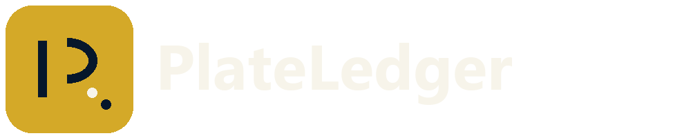 PlateLedger